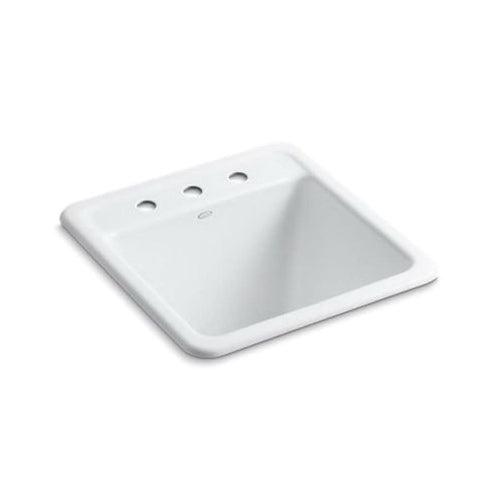 Park Falls™ Utility Sink, 1 Basin, Top/Under Mount, 3-Hole, Cast Iron, White - xy5jcxtwjwljwibx9l2w_x500.jpg