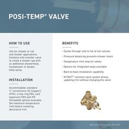 Voss Posi-Temp Pressure Balanced Tub and Shower Trim with 2.5 GPM Shower Head and Tub Spout - Less Valve - y1fsbb0bwbfvxhpjq9i5_x500.jpg