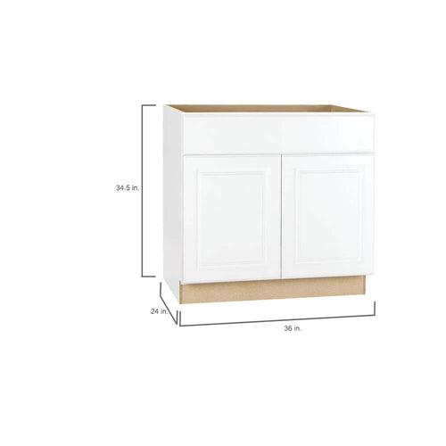 Hampton 36 in. W x 24 in. D x 34.5 in. H Assembled Sink Base Kitchen Cabinet in Satin White - y5qeudvms1abebk7hbpw_x500.jpg