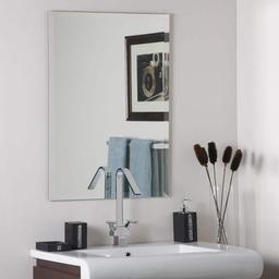 24 in. W x 32 in. H Frameless Rectangular Beveled Edge Bathroom Vanity Mirror in Silver - y8x1nlk08kobqhgbe02e_x500.jpg