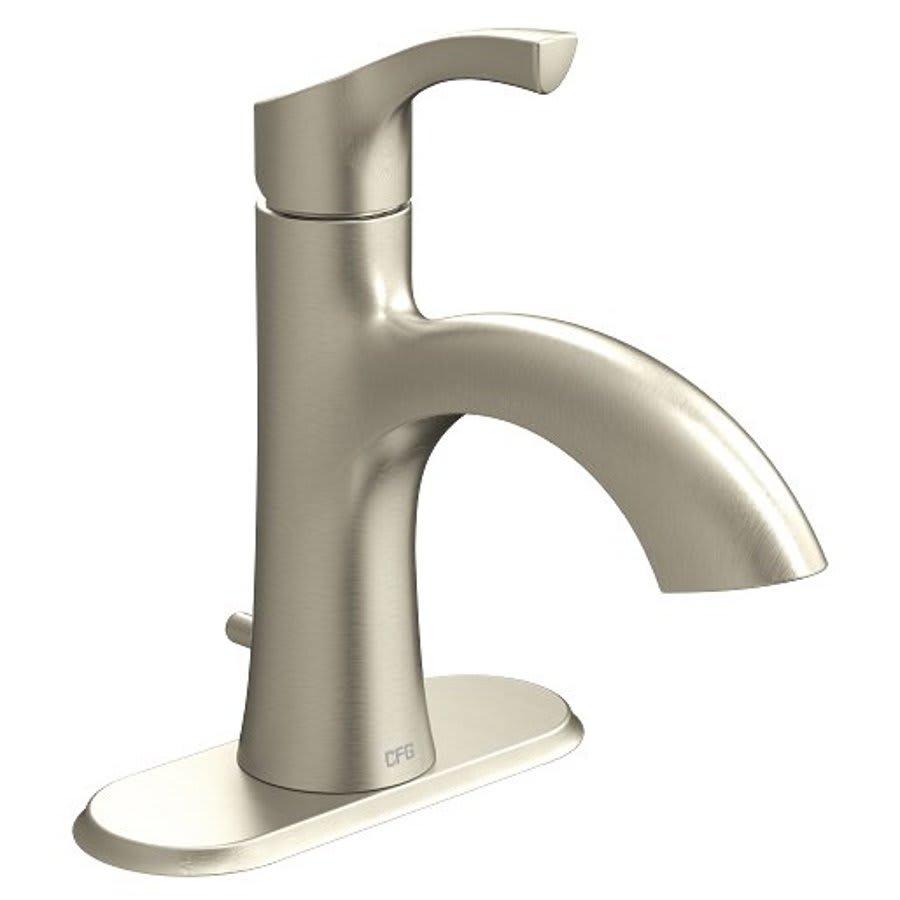 Ash Single Hole or Centerset Lavatory Faucet, ADA, 1 Handle, 1 or 3-Hole, 1.2 gpm, Brushed Nickel - yauobqwzefxcdtbgtjvk_800x500@2x.jpg