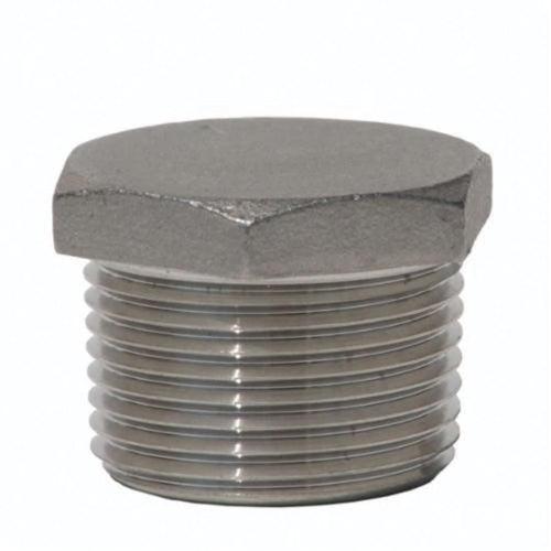 Hex Head Plug, 3/8 in, MNPT, 316/316L Stainless Steel, 150 lb - ybiwnk2omh8zfg7o1g10_x500.jpg