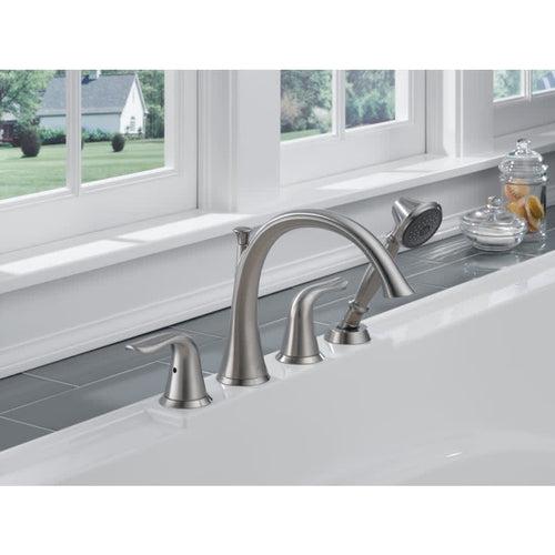 Lahara Deck Mounted Roman Tub Filler Trim with Hand Shower - ycnvf8rfo3knczafdzid_x500.jpg