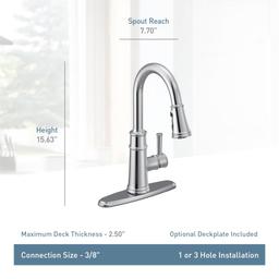 Belfield 1.5 GPM One-Handle High Arc Pulldown Kitchen Faucet with PowerBoost Technology - ygmqxcuezfkqwsgbzhrs_800x500@2x.jpg