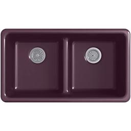 Iron/Tones 33" Drop In Smart Divide Double Basin Enameled Cast Iron Kitchen Sink - yhqucqona72srgobbq0k_x500.jpg