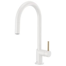 Odin 1.8 GPM Single Hole Pull Down Kitchen Faucet with Arc Spout - Less Handle - yikcpzaucekd2dwyejb7_x500.jpg