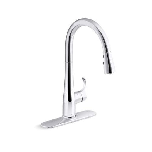 Simplice® Kitchen Touchless Faucet, Deck Mount, ADA, 1 Lever Handle, 1 or 3-Hole, Polished Chrome - yl05uk6vvjxz0tqju0xi_x500.jpg