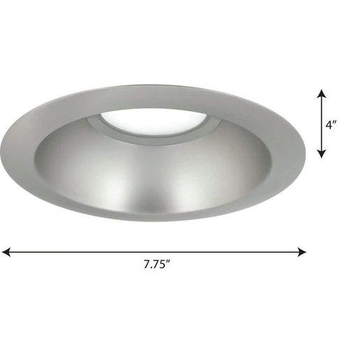 Progress Lighting 6 in. Brushed Nickel Integrated LED Recessed Trim - ynkhnk2vwqul0otmq2jj_x500.jpg