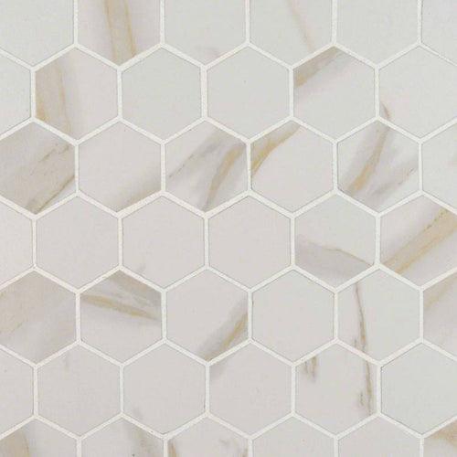 Pietra Calacatta 2” Hexagon Mosaic Tile - yoxi4xwyz7qdwty4cs2j_x500.jpg