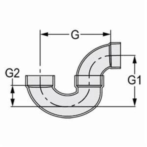 P-Trap, 6 in, Hub, DWV, PVC - yrjrhu2bus5jiw3gs4ut_x500.jpg