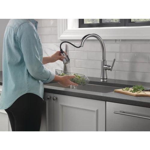 Coranto 1.8 GPM Single Hole Pull Down Kitchen Faucet with Magnetic Docking Spray Head and ShieldSpray - yrvk7s3fskjv91uvdcer_x500.jpg