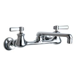 Kitchen Faucet, Wall Mount, ADA, 2 Lever Handle, 2-Hole, Polished Chrome - yuhssoqejwmqmvreujsm_800x500@2x.jpg