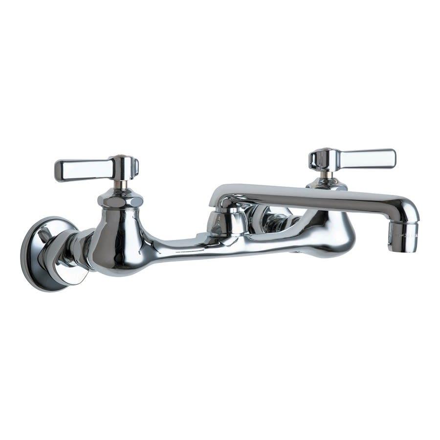 Kitchen Faucet, Wall Mount, ADA, 2 Lever Handle, 2-Hole, Polished Chrome - yuhssoqejwmqmvreujsm_800x500@2x.jpg