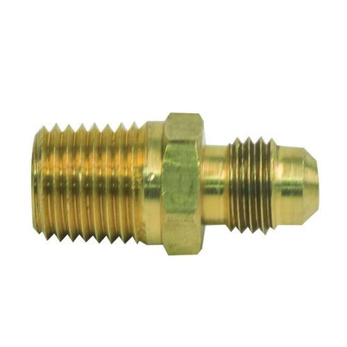 Male Adapter, 1/4 in, Flare x MNPT, Brass, Rough Brass, Domestic - yv78pgchddcsfel6aern_x500.jpg