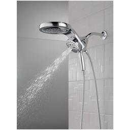 Universal Showering Round 2.5 GPM Multi Function 2-in1 In2ition Shower Head and Hand Shower with Touch Clean, H2Okinetic and MagnaTite Technology - yw4nznrklrnbl9d6rjrw_x500.jpg