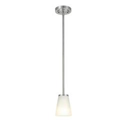 Helena 4.7 in 1-Light Brushed Nickel Mini Pendant with Frosted Glass Shades - ywasruwg4lmallyvcfuu_x500.jpg