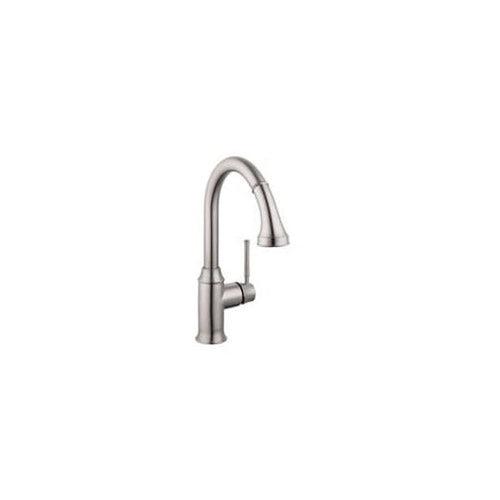 Talis C Kitchen Faucet, Deck Mount, ADA, 1 Lever Handle, 1-Hole, Steel Optic - yxazdyvmy2naaajz0cmp_x500.jpg