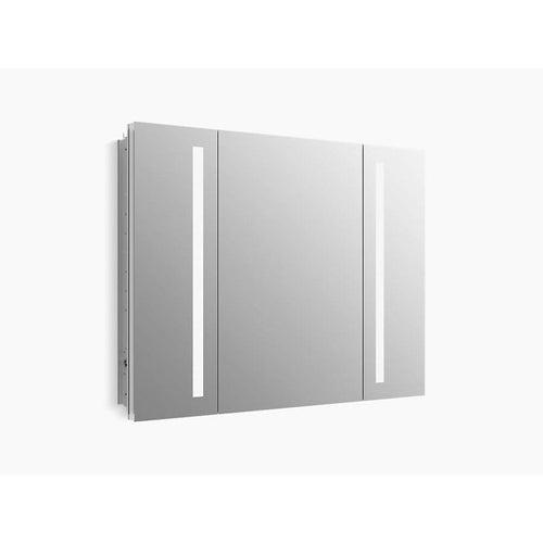 Verdera 40" x 30" Lighted Three Door Medicine Cabinet with Nine Shelves, Built-in Outlets, and Flip Out Magnifying Mirror - CA Title 24 Compliant - yz45qaozenkgnuihdh0b_x500.jpg