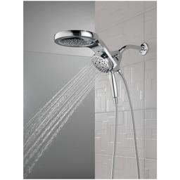 Universal Showering Round 2.5 GPM Multi Function 2-in1 In2ition Shower Head and Hand Shower with Touch Clean, H2Okinetic and MagnaTite Technology - zduwgrmncwvulqyrmuos_x500.jpg