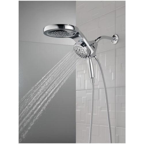 Universal Showering Round 2.5 GPM Multi Function 2-in1 In2ition Shower Head and Hand Shower with Touch Clean, H2Okinetic and MagnaTite Technology - zduwgrmncwvulqyrmuos_x500.jpg