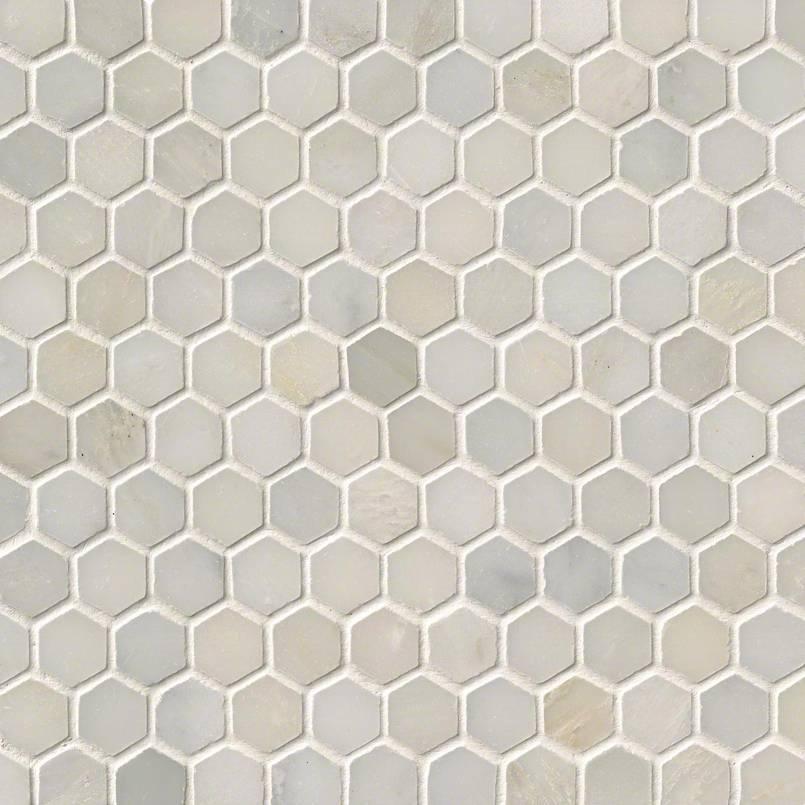 Greecian White 1" Hexagon Mosaic Tile - zh0nkypafoujf1zwkghv_800x500@2x.jpg