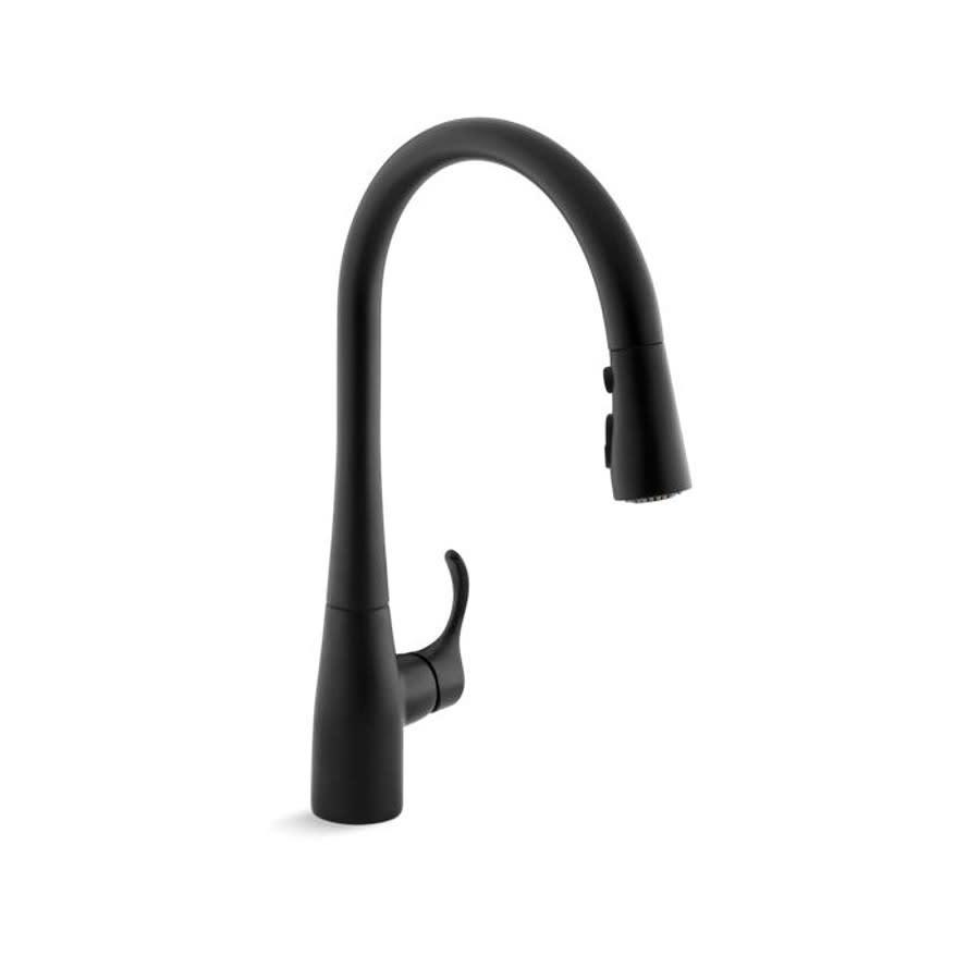 Simplice® Kitchen Faucet, Deck Mount, ADA, 1 Lever Handle, 1 or 3-Hole, Matte Black - zh6wxixa4xrnd0ab7jh4_800x500@2x.jpg