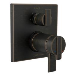 Ara 17T Series Thermostatic Valve Trim with Integrated Volume Control and 3 Function Diverter for Two Shower Applications - Less Rough-In - zhomiqbefzlxbf5hpg2n_x500.jpg