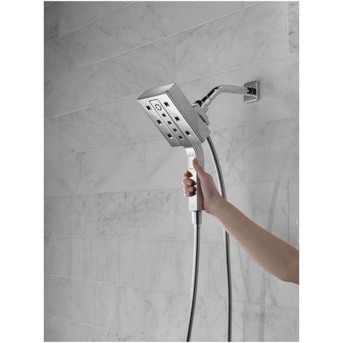 Universal Showering Rectangular 2.5 GPM Multi Function 2-in-1 In2ition Shower Head and Hand Shower with H2Okinetic and MagnaTite Technology - zhrpr0tfxfx7azzmiau5_x500.jpg