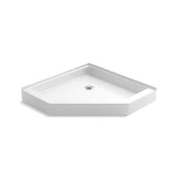 Intrigue™ Neo-Angle Shower Tray/Base, Solid Surface, White - zhy9o4cyytwmvnyhq7gf_x500.jpg