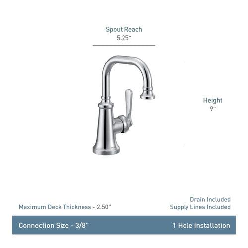 Colinet 1.2 GPM Single Hole Bathroom Faucet with Pop-Up Drain Assembly - ziursx2vfmm3wbqdpdwl_x500.jpg