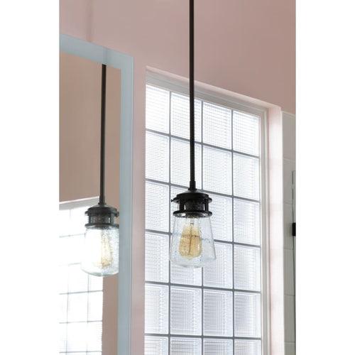 Lyndon Single Light 5" Wide Mini Outdoor Pendant with Seedy Glass Shade - zjwaxxjim74jhyajiwsl_x500.jpg