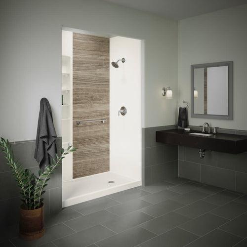 Rely 48" x 32" Rectangular Shower Base with Single Threshold and Left Drain - zlcqd6wftkyxkh8d8tz7_x500.jpg