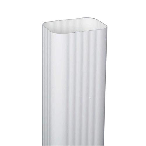 2 in. x 3 in. x 10 ft. White Vinyl Downspout - zm8x9jr7eidwes014yyz_x500.jpg