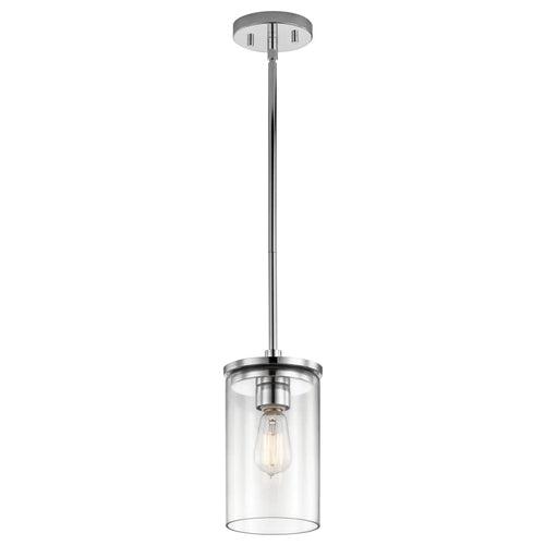 Crosby Single Light 6" Wide Mini Pendant with Clear Glass Shade - zmejghj9dxs2dridr9yr_x500.jpg