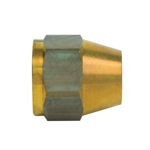 Short Nut, 1/2 in, Flare, Brass, Rough Brass, Domestic - zp0esnotqjie7rvyawnf_x500.jpg