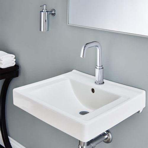 Decorum 20" Wall Mounted Bathroom Sink with EverClean Surface and Rear Overflow - zph4ckea2qvd6vrijrp0_x500.jpg