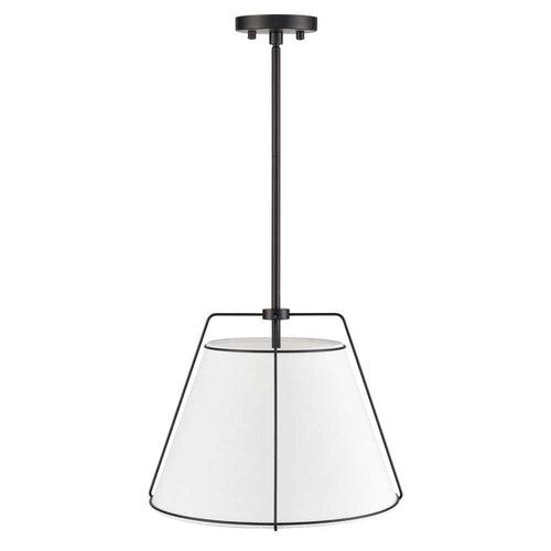 Lise 15 in. 1-Light Black Chandelier with Fabric Shade - zrtjximkybetvngbk1ck_x500.jpg