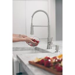 Joleena 1.75 GPM Pre-Rinse Kitchen Faucet Semi-Pro Spout with Magnetic Docking & Toggle Spray Diverter - Limited Lifetime Warranty - zvlkohcm3efkmhh2rc2q_800x500@2x.jpg