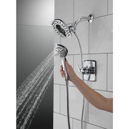 Universal Showering Components 1.75 GPM Multi Function Shower Head - zvxvdglns6l5erfslbzz_x500.jpg