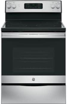 30"W Smoothtop Range Stainless Steel