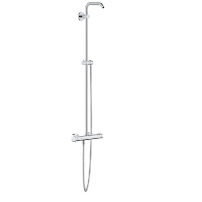 New Tempesta Double Handle Thermostatic Shower System 10-13/16" Shower Arm- Less Shower Head and Handshower