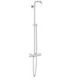 New Tempesta Double Handle Thermostatic Shower System 10-13/16" Shower Arm- Less Shower Head and Handshower