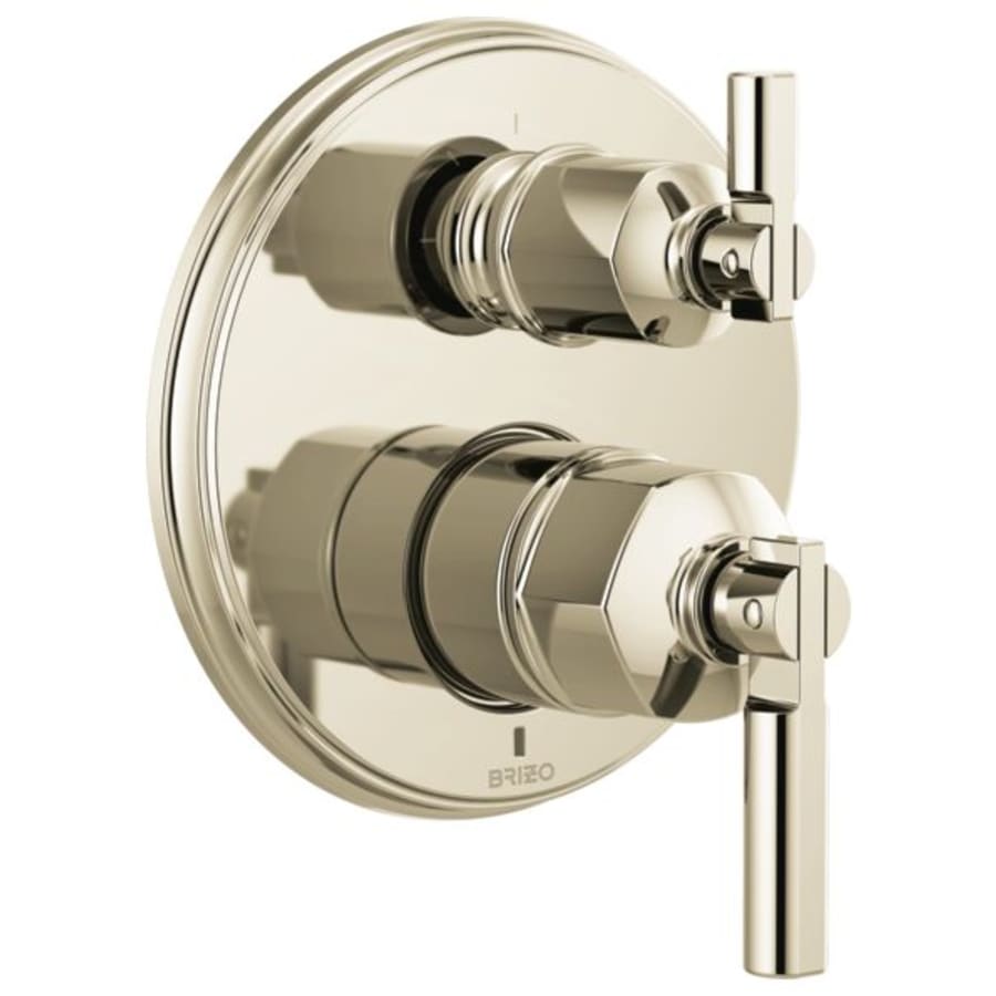 Invari Pressure Balanced Valve Trim with Integrated 3 Function Diverter for Two Shower Applications - Less Rough-In and Handles