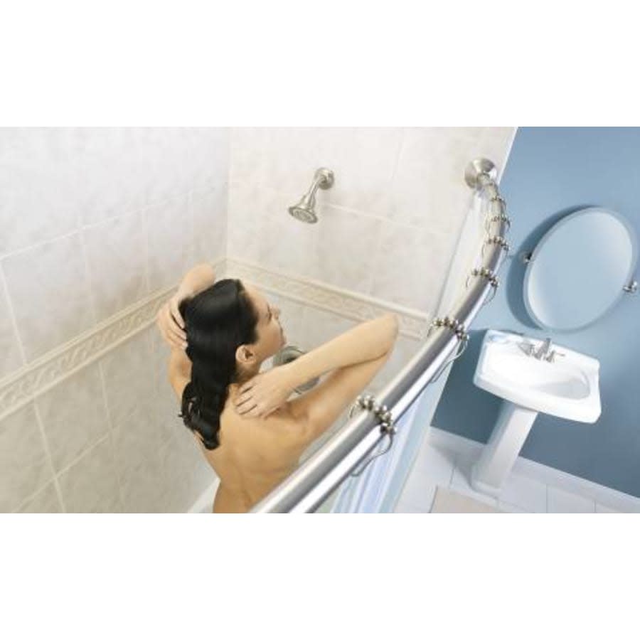 Posi-Temp Pressure Balanced Tub and Shower Trim with 2.5 GPM Shower Head and Tub Spout from the Eva Collection (Less Valve)