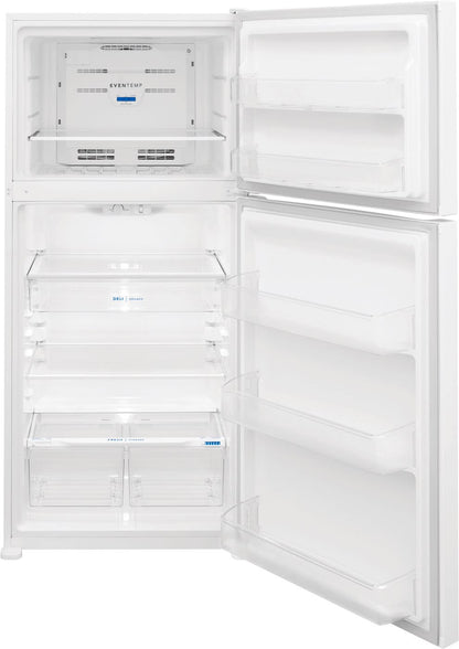 Frigidaire 29.6 in. 20 cu. ft. Top Freezer Refrigerator in White